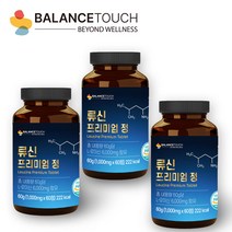 밸런스터치 류신 단백질 타블렛 노인 시니어 근육단백질 보충제 루신 뉴신 leucine, 3통 [6개월분] + 1통 추가 증정