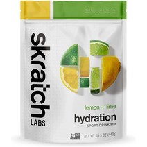미국 Skratch Labs 전해질 보충제 분말 파우더 레몬 라임 20인분 비건, 상품선택