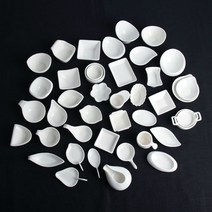 종지모음_미디움/스몰사이즈 종지와 핑거푸드용 종지, M17_타원굽종지, 1size