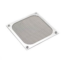 컴퓨터 먼지 필터 스폰지 테이프 필터망 그물 투명 매쉬 12x12cm 컴퓨터 pc 케이스 냉각 팬 자기 먼지 필터 메쉬 그물 커버 컴퓨터 가드 pvc 냉각 팬 antidust, 은