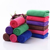 세차타월 스펀지10 PCS 슈퍼 마이크로 화이버 부드러운 자동차 청소 타월 오토바이 세척 유리 가정용 작은, 07 multicolor