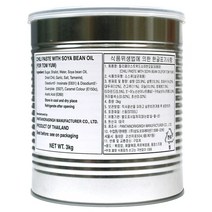 푸드올마켓_ 판타이 칠리페이스트 위드 소야빈오일(포똠얌) 3kg, 1개