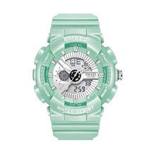 SMAEL 트렌드 전자 시계 남녀 학생 커플 사탕색 운동 시계 다기능 방수 야광