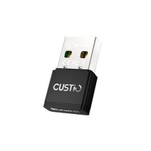 최신형 Bluetooth 5.1 기술 win11 지원 CUSTIC Bluetooth 어댑터 5.1 Bluetooth USB 어댑터 최대 통신 거리 20m TELE C인증 완료 저지연 무선 소형 동글 aptX 지원 EDR/LE 지원 절전 Windows 7/8.1/10/1
