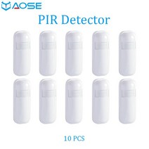 무선 모션 센서 감지기 YUPA 433MHz EV1527 적외선 PIR 탐지기 105 106 107 홈 보안 경보 시스템, 없음, 10.10