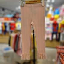 코코리따 편안하고 사랑스런 골지 스타일 핏이 살아있는 타이즈 프릴 레이스 레깅스