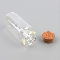 코르크마개 밀폐 미니 작은 유리병 유리공병 /30X60MM