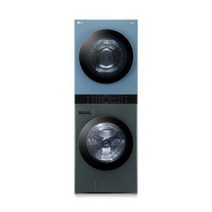 LG 워시타워 오브제 컬렉션 세탁기(25kg)＋건조기(20kg) 세트 W20GNM (드럼-네이처 그린 건조기-네이처 클레이 민트)