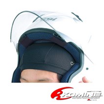 코미네 AK-339 C-MAX 라이딩 헬멧 이너캡 싸이클 모자 BLACK