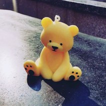 쭈스토리 핸드메이드 향기뿜뿜 귀여운 곰돌이캔들 (향선택가능), 우드세이지&씨쏠트