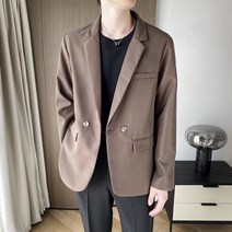 남자 장례식 복장 여름 정장 셋업 수트 30대 캐주얼 블레이저 코디 다크 네이비