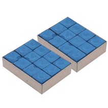 당구 액세서리 24pcs no 슬립 팁 초크 풀 드라이 스틱, 02 파란