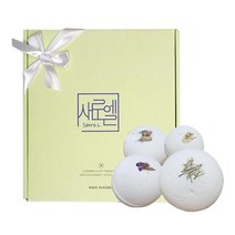 새로엘 천연 바디케어 거품입욕제 4구세트 + 쇼핑백