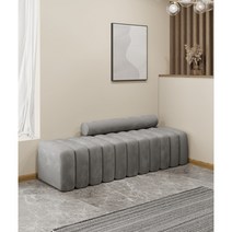 노르딕 패브릭 소파 아트 인테리어 미용실 특이한 3.5인용 쇼파, 120x50x38, 문 그레이(셰르파)
