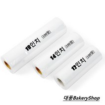 대풍BakeryShop 롤 비닐짜주머니(12.14.18인치), 1개, 14인치