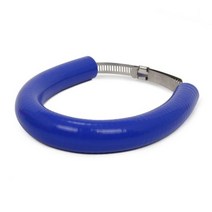 범용 오토바이 타원형 배기 프로텍터는 KTM 먼지 자전거 액세서리 커버 수 있습니다 실리콘 가드 Anti-hot 250 350 450 500 CC, Blue