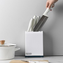 모나코올리브 이너스 주방 슬림 칼블럭 꽂이, 이너스칼블럭 터키블루