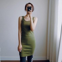 나날샵 후라밍고 롱 나시 원피스