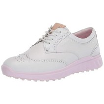 ECCO 여성용 S-클래식 하이드로맥스 골프화 핑크, 11-11.5, White