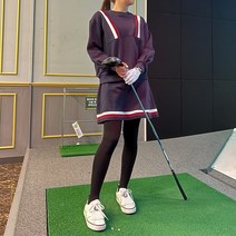 여성 골프트레이닝복 세트 맨투맨 티셔츠 기모 연습복