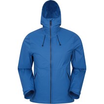 독일 Mountain Warehouse Swerve 남성용 방수 윈드브레이커 - 립스톱 패브릭 재킷 보관 용이 습한 날씨 하