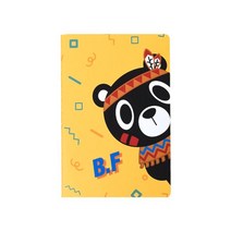 B.F패턴 미니 노트 수첩 공책 곰돌이 귀여운 선물 캐릭터 생일 크리스마스 예쁜 초등학생생일 사무용품 팬시 유아 집 날 선 샵 어린이 러블리 키덜트 연습장 집생일 조카 유치원 아동 초등학생 잡화 장난감가게 굿즈 문구 학용품 류 스프링 키즈 생활용품, 본상품선택