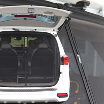 카니발 차박모기장 3종세트(트렁크모기장+2열창세트), 지퍼형트렁크모기장+2열창세트