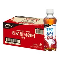 하이트 진로 토닉워터홍차 300ml 24개