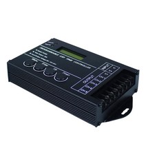 TC420 프로그래밍 가능 시간 RGB LED 컨트롤러 5 채널 총 출력 20A led 스트립 모듈 DC12V/24V 용 공통 양극, 한개옵션0
