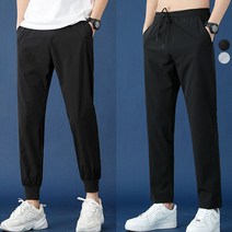 시원 감촉 조거 일반핏 2가지 타입 남성 캐쥬얼 바지