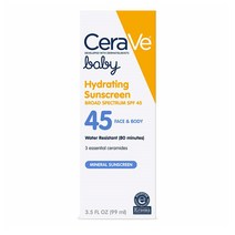 CeraVe 세라비 하이드레이팅 미네랄 선스크린 SPF45 99mL