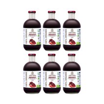 조지아스내추럴 유기농 NFC 석류주스 석류즙 1 000ml (4+2), 6병