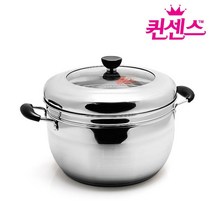 키친플라워 스텐 인덕션 4단 만능 찜기 찜솥 찜통 30cm 대용량 만두 고구마 호박 대게 야채 떡 찜냄비, 쿠팡 본상품선택