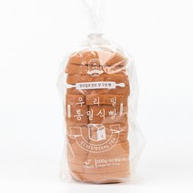 위밀 우리밀 통밀식빵 무방부제 유기농설탕, 500g, 1팩
