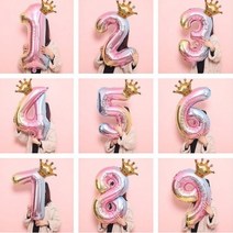 초대형 숫자 풍선 40인치 1m 생일 아기 1000일 돌 두돌 세돌 셀프 촬영 파티, 8