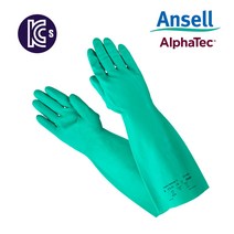 안셀 알파텍 37-165 내화학 케미칼장갑 작업용