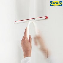 이케아 LILLNAGGEN 릴나겐 유리닦이/거울닦이/욕실/주방/물기제거/와이퍼, 화이트_202.435.97