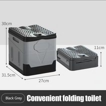 어닝룸 차량용어닝 캠핑용 소형 카라반 차박 quotquot, [05] Folding Toilet B