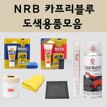 현대 NRB 카프리블루 주문 자동차 차량용 붓펜 스프레이 카페인트 도색 제네시스 G90 RS4 일렉트리파이드 GV70 슈팅브레이크, 02.스프레이: NRB 카프리블루 배송1~2주