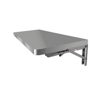 304 스테인레스 스틸 접이식 철제선반 벽설치 선반 80cm 100cm 120cm, 길이120x폭40