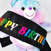 생일 어깨띠 미스코리아 어깨 띠, 라이트핑크