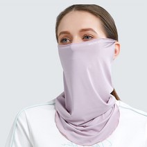 레알라마스포츠 넥케어 마스크 페이스커버 아이스원단, 핑크