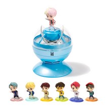 BTS 타이니탄 전멤버 캐릭터피규어 풀세트 +무선 미니 공기청정기 반영구 나노필터, V(공기청정기)+피규어풀세트