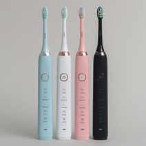 식스비 프리미엄 음파 전동 칫솔, S100_Base(블랙)