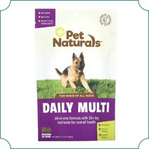 펫 내추럴스 반려견 강아지 멀티비타민 칼마디 멀티미네랄 츄어블 30개