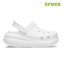 크록스 크록스 클래식 크러쉬 클로그 화이트 207521-100