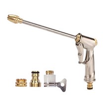 압력 세차건 세척기 조정 가능한 고압 물총 세차 랜스 거품 총 가정 정원 관개 Hidrolimpiadora 금속 스프, 02 Connector Gun Set