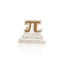 실험실 소모품 크리에이티브 수학 분자 시리즈 금속 브로치 패션 다목적 배낭 의류 액세서리, 한개옵션1, 01 style-1