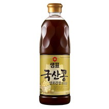 [톡톡92] 통알곡 그대로 발효공법 프리미엄 시리즈 샘표 국산콩 간장(프리미엄) 860ml x 2+1개 (당일발주), 3개