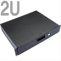 MDG7334 NETmate CYSD 허브랙 2U 보안 서랍장(블랙) 허브랙/서버랙/방음랙/서버보관랙